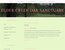 Tablet Screenshot of eldercreek.org